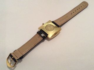 Vintage Bucherer Officially Certified Chronometer 1888 Men’s Wristwatch Runs 7