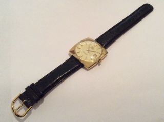 Vintage Bucherer Officially Certified Chronometer 1888 Men’s Wristwatch Runs 8