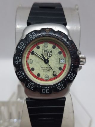 Vintage Women’s Tag Heuer F1 Professional 200m Divers Date Watch - Great