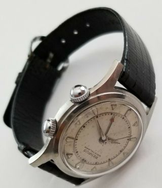 Vintage Rare Benrus Mechanical Hand - Winding Wristwatch with Wrist Alarm,  8002 2
