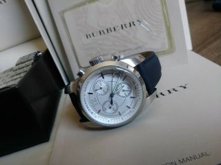 Burberry Mens Chronograph Watch BU7304,  Boxes Manuals 7