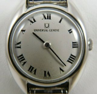 Universal Geneve White Dial Ref.  842606 Cal.  42 Swiss Vintage Watch