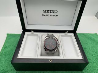 Seiko Rare & Limited Edition Chronograph SNL067 Only 750 Made Worldwide 2