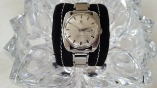 Vintage Men ' s Tissot Visodate Seastar Seven Automatic Watch Rare 2