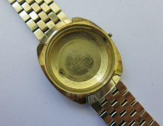 Omega 1960s Seamaster Cosmic Gold Filled cal.  565 Auto Mens Wristwatch 166.  022 7