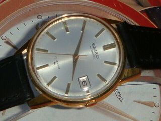 Vintage Seiko Seikosha Automatic Mens Watch 1960s 17 Jewels Serviced Vgc Japan