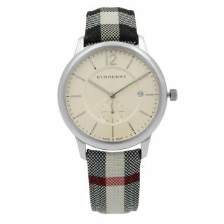 Burberry Bu10002 The Classic Horse Ferry Stainless Steel Men 