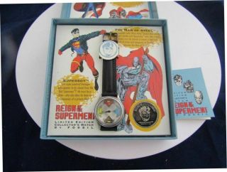 1993 Fossil Reign Of The Supermen Limited Edition Watch