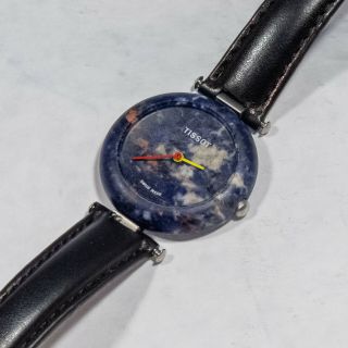 Vintage Tissot Rock Watch R150 Blue Speckled Granite