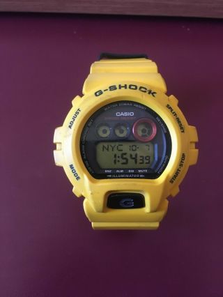 Casio G - Shock Gd - X6930e - 9 30th Anniversary Yellow Watch
