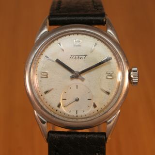 1952 Tissot Gents Art Deco Vintage Swiss Watch / With Parts