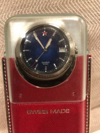 Rare Swatch James Bond 007 Limited Edition Ygs423 From Russia With Love