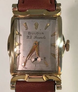 Bulova Vintage 1956 Men’s 23 Jewel Mechanical Watch