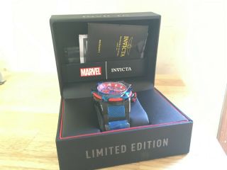Invicta Men’s 25782 MARVEL (Spider - Man) LE Chrono Stainless Steel Watch 2