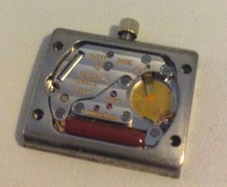VINTAGE JAEGER LE CULTRE REVERSO WATCH MOVEMENT 2718372 H1137 WITH GOLD WINDER 2