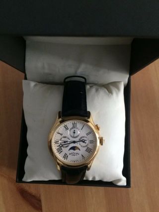 Mens Rotary Moonphase Watch GS02839/01 3