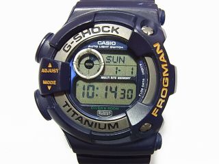 G - Shock Frogman Mad Dog Dw - 9900 Md - 2t Nyc Ny Titanium Casio Watch Rare (8200