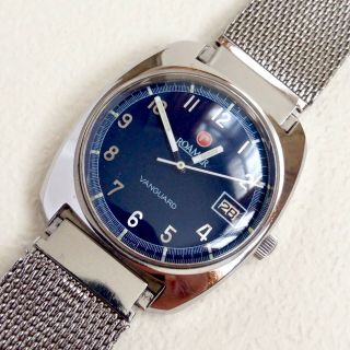 Roamer Vanguard (802) Mechanical Watch 1960s Swiss Vintage Retro