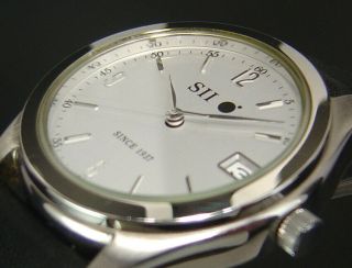 Seiko Instruments Sii Skeleton Back Automatic Mens Watch Y675 Reloj