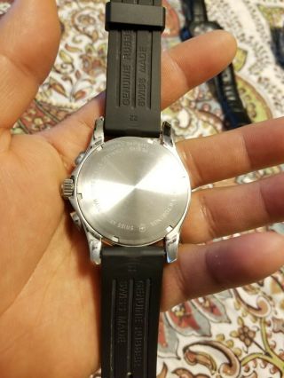 Victorinox Swiss Army 45mm Stainless Steel Watch 241444 Wow Timepiece