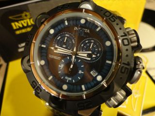 Invicta 27688 50mm Black Subaqua Noma V Swiss Chrono Silicone Strap Watch