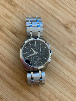 Tissot Couturier Swiss Chronograph Stainless Steel Men 