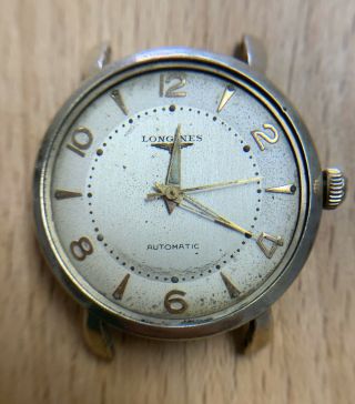 Vintage Mens Longines Automatic 10k Gold Filled Watch Swiss