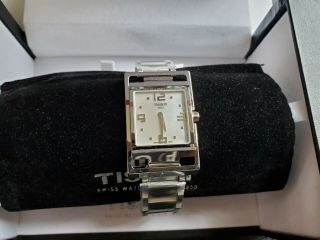 Tissot Quadrato Stainless Steel Mens Square Chronograph Watch T005.  517A [049WEI] 3