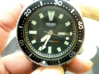 Mens 42mm SEIKO 150m Automatic Classic 6309 - 7290 Black Diver Vintage 1987 4