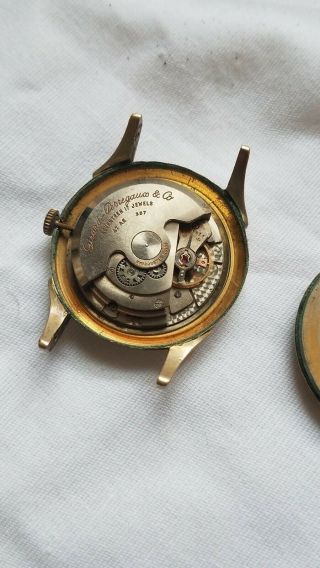 Girard Perregaux Gyromatic Vintage 10k Gold Filled watch 7