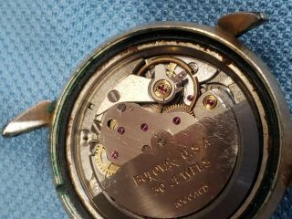 1967 vintage Bulova Automatic 30 Jewel men ' s wristwatch,  not running 7