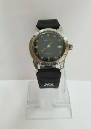 Paul Le Grande Stainless Steel Automatic Incabloc 300 Ft.  Watch 36mm
