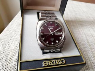 Vintage Seiko 5 21 Jewels Automatic Watch 7019 - 7110