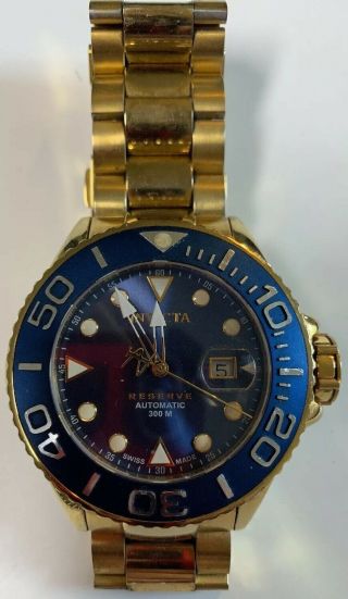 Invicta Reserve Grand Pro Diver 22853 Swiss Made Automatic Mens Watch