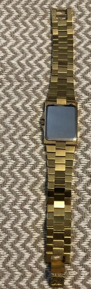 Vintage MZ5714 - Longines Quartz Stainless Steel Gold Watch - W/Original Box & Book 5