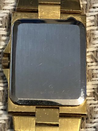 Vintage MZ5714 - Longines Quartz Stainless Steel Gold Watch - W/Original Box & Book 6