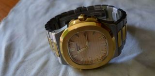 PATEK PHILIPPE NAUTILUS Automatic STAINLESS STEEL YELLOW GOLD 3