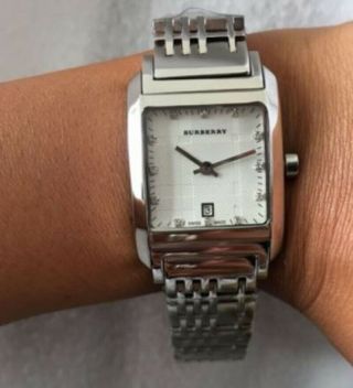 Burberry Heritage Swiss Stainless Diamond Women ' s Watch BU1583 4