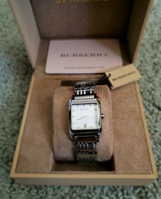 Burberry Heritage Swiss Stainless Diamond Women ' s Watch BU1583 5
