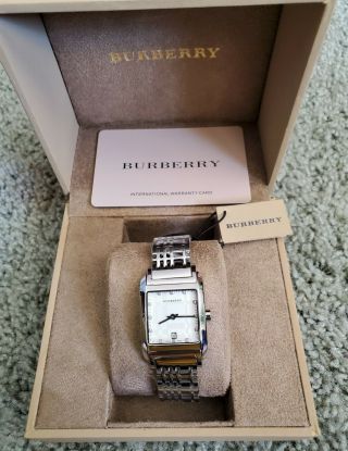 Burberry Heritage Swiss Stainless Diamond Women ' s Watch BU1583 8