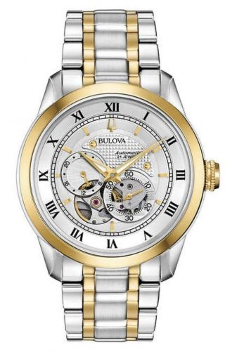Bulova Two - Tone Stainless Steel Automatic Men 