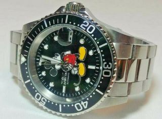 Invicta Disney 24607 Pro Diver Mickey Mouse Limited Edition Automatic Mens Watch
