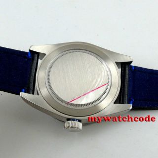 41mm corgeut black dial black bezel Sapphire glass miyota automatic mens Watch 5