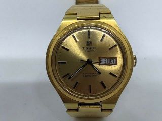 Vintage Tissot Automatic Seastar Day/date Cal.  796 - Gold Plated