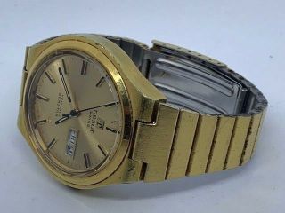 Vintage TISSOT AUTOMATIC SEASTAR Day/Date Cal.  796 - Gold Plated 2
