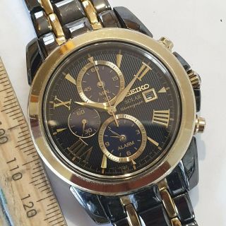 Seiko Le Grand Sport Chronograph Solar Watch $1