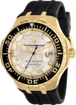 Technomarine Tm - 118089 2019 Grand Cruise Blue Reef Gold & Silver Dial Automatic