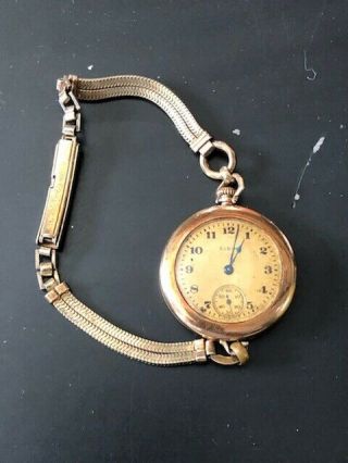 Vintage Lady Elgin 14k Solid Gold Case Watch