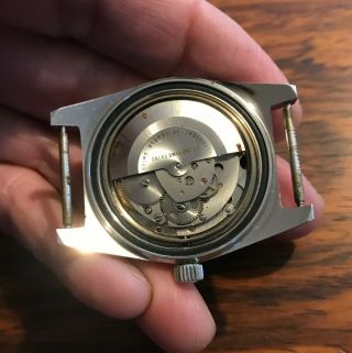 Vintage Arnex Divers Automatic Wristwatch Stainless Steel Case,  Runs 3