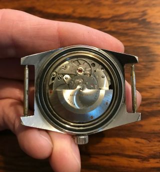 Vintage Arnex Divers Automatic Wristwatch Stainless Steel Case,  Runs 4
